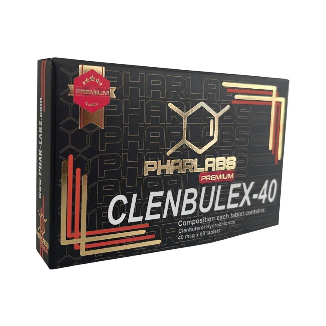 Clenbulex 40 PHAR LABS PREMIUM, clenbuterol 40 mcg 60 tabs — FarmaFit