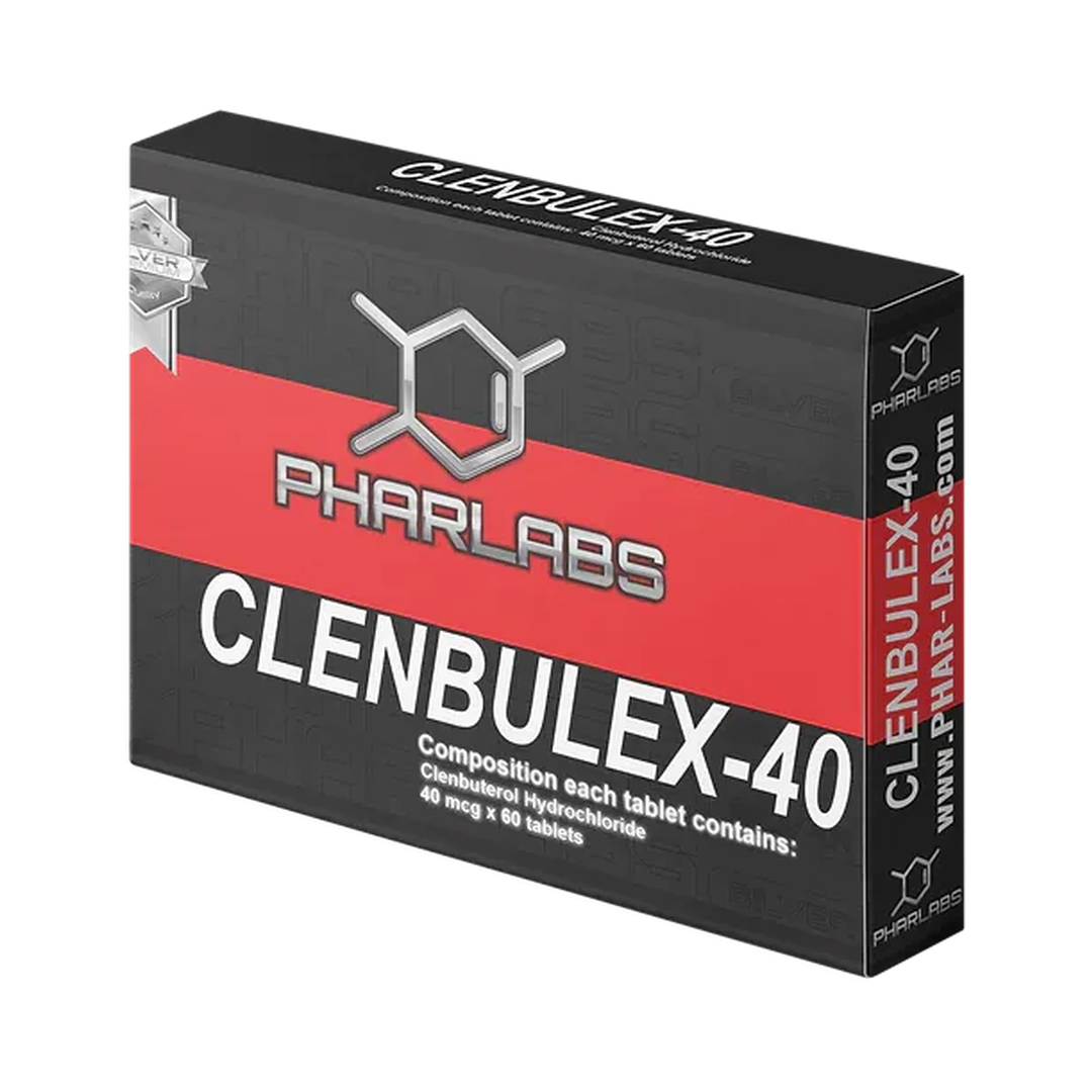 Clenbuterol 40mcg Clenbulex 60 Tabs - PHAR LABS