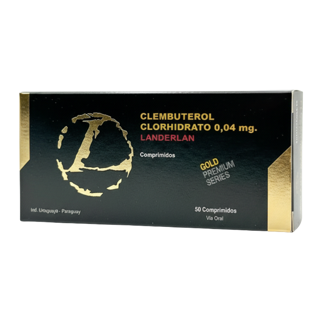 Clenbuterol Clorhidrato 0.04mg 50 Tabletas - LANDERLAN