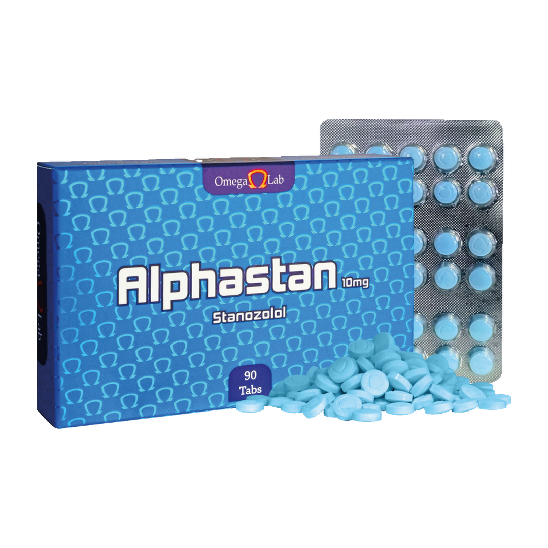 Estanozolol 10 mg Alphastan 90 Tabletas - OMEGA LAB