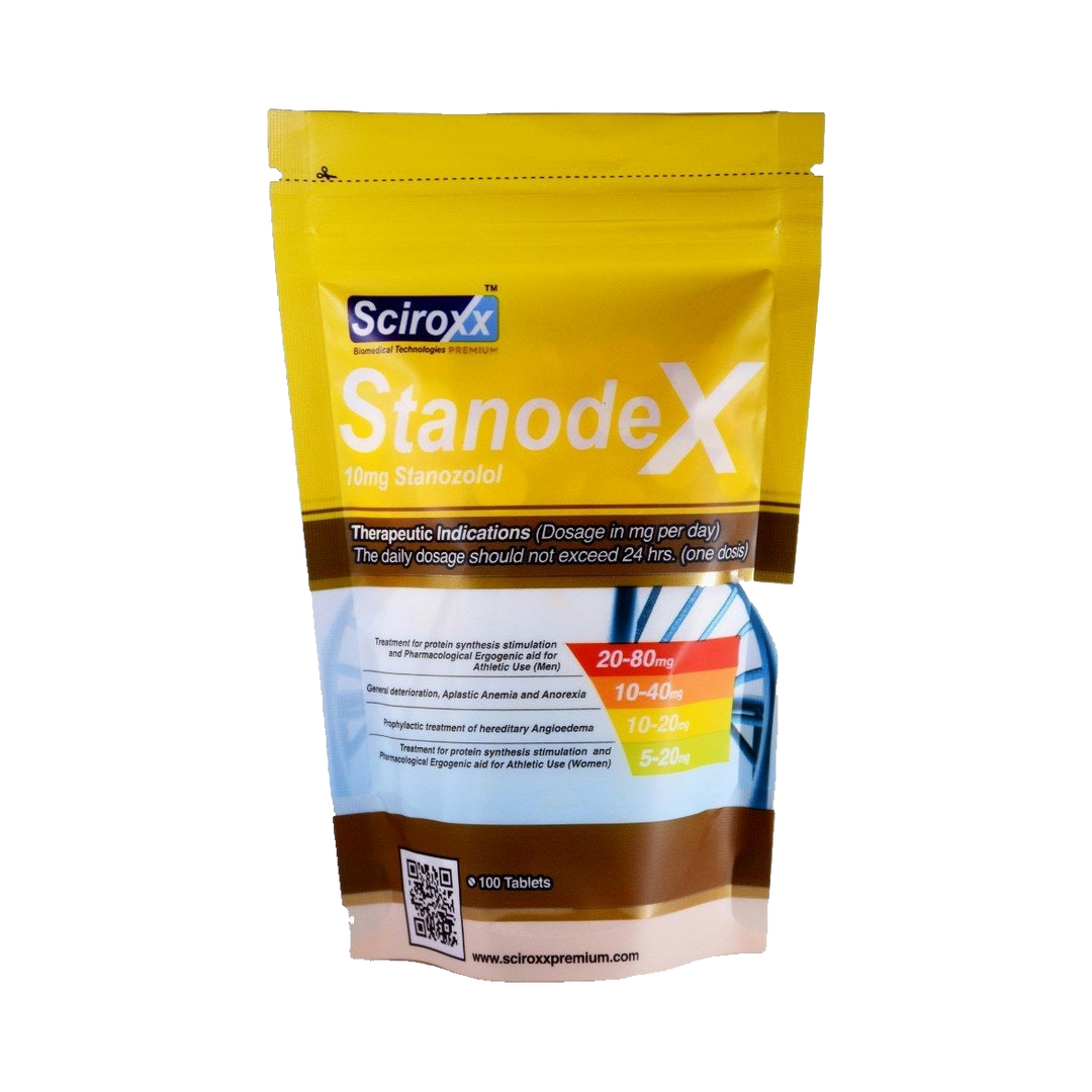 Estanozolol 10 mg Stanodex Oral 100 Tabletas - SCIROXX