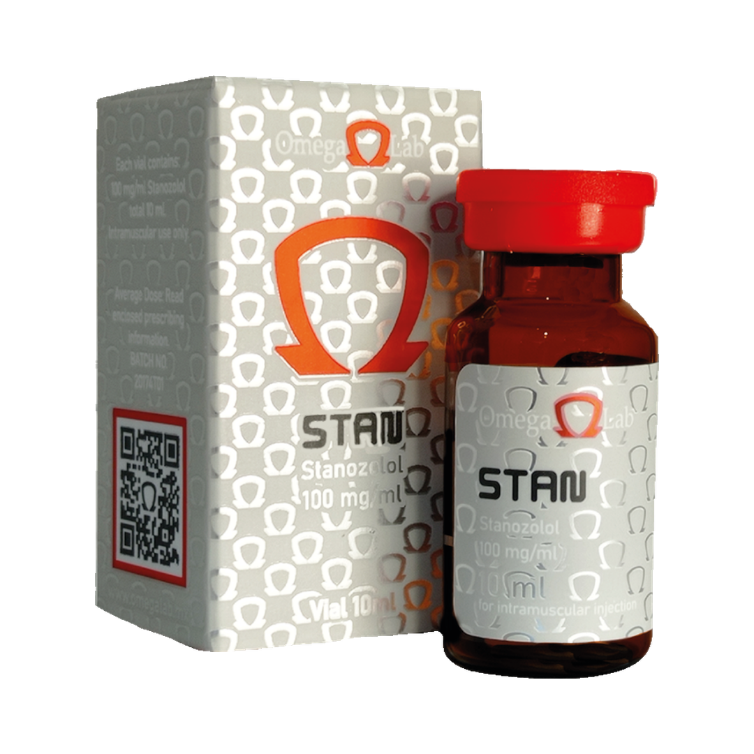 Estanozolol inyectable 100 mg/ml Stan Vial 10 ml - OMEGA LAB