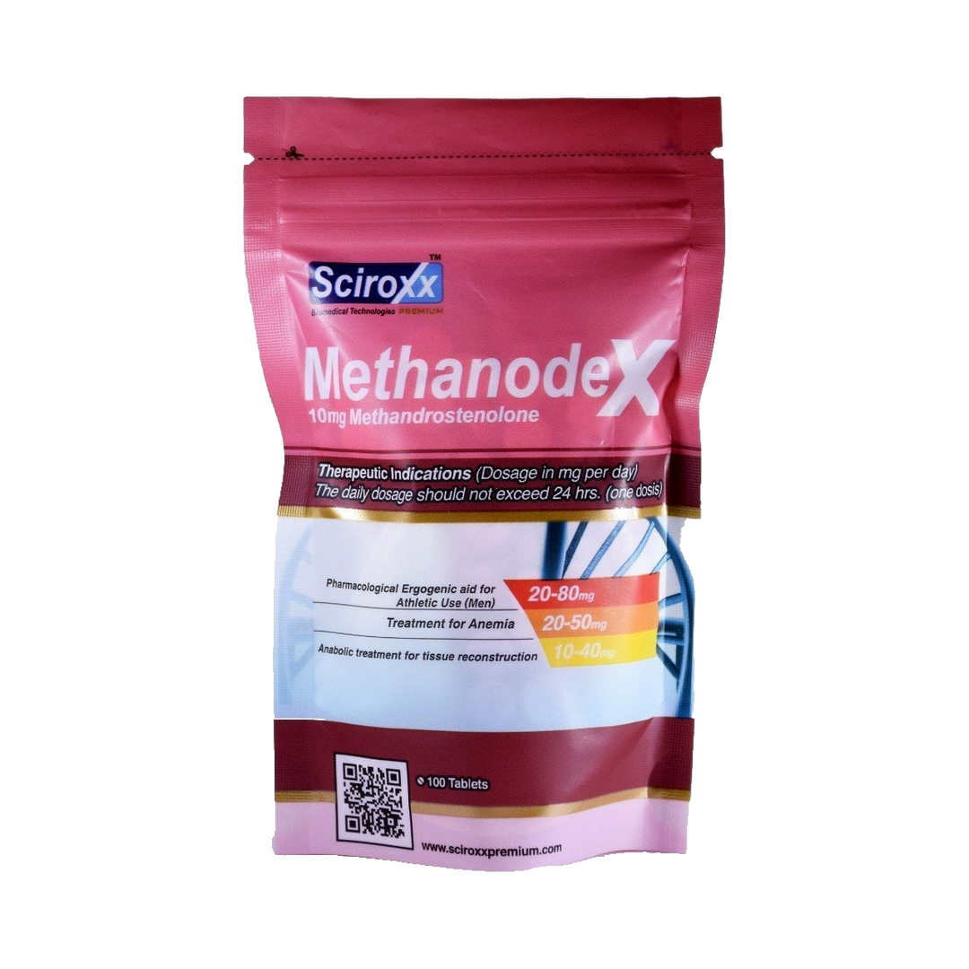 Metandienona 10 mg Methanodex 100 Tabletas - SCIROXX