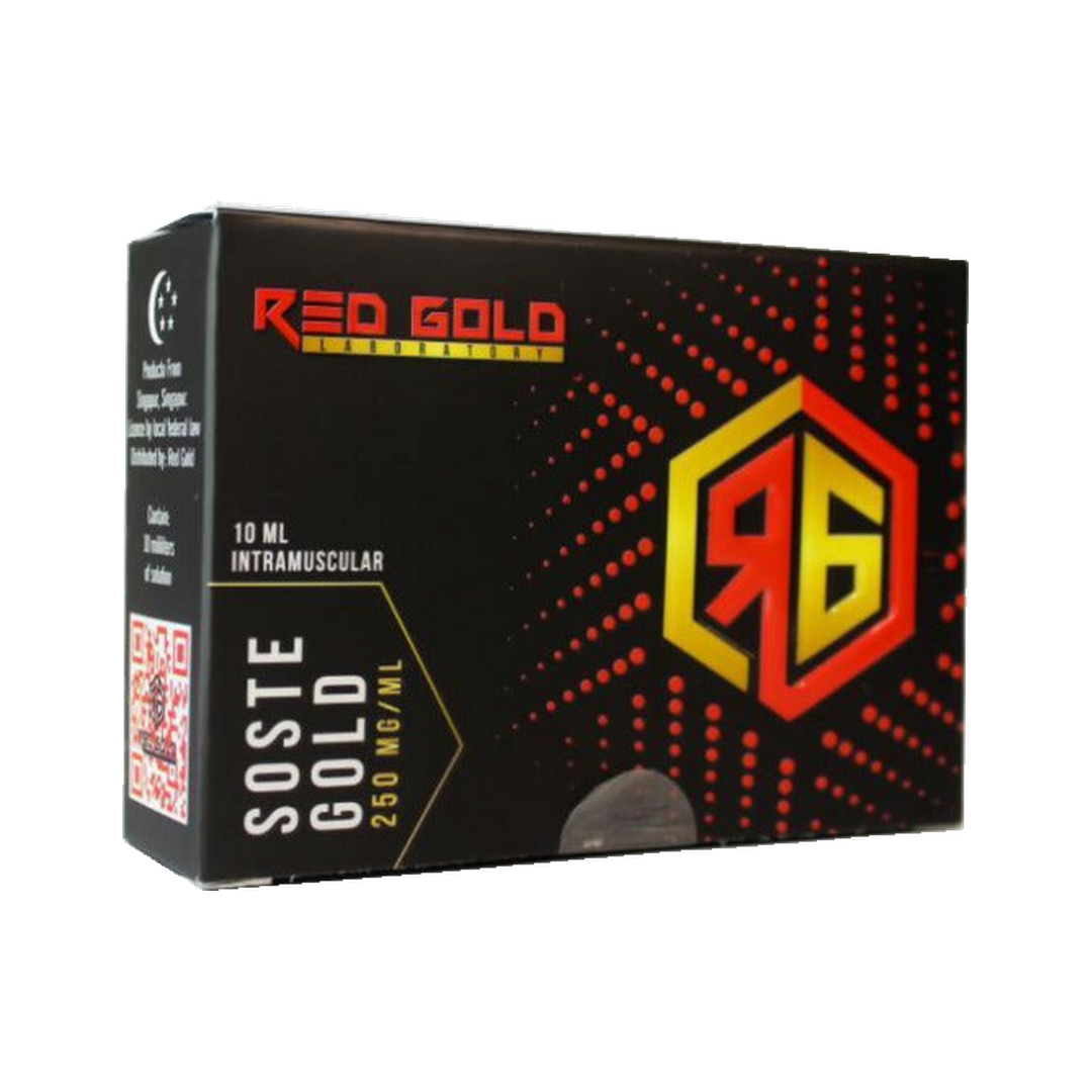 Mezcla de 4 ésteres de Testosterona 250 mg/ml Soste Gold Vial 10 ml - RED GOLD