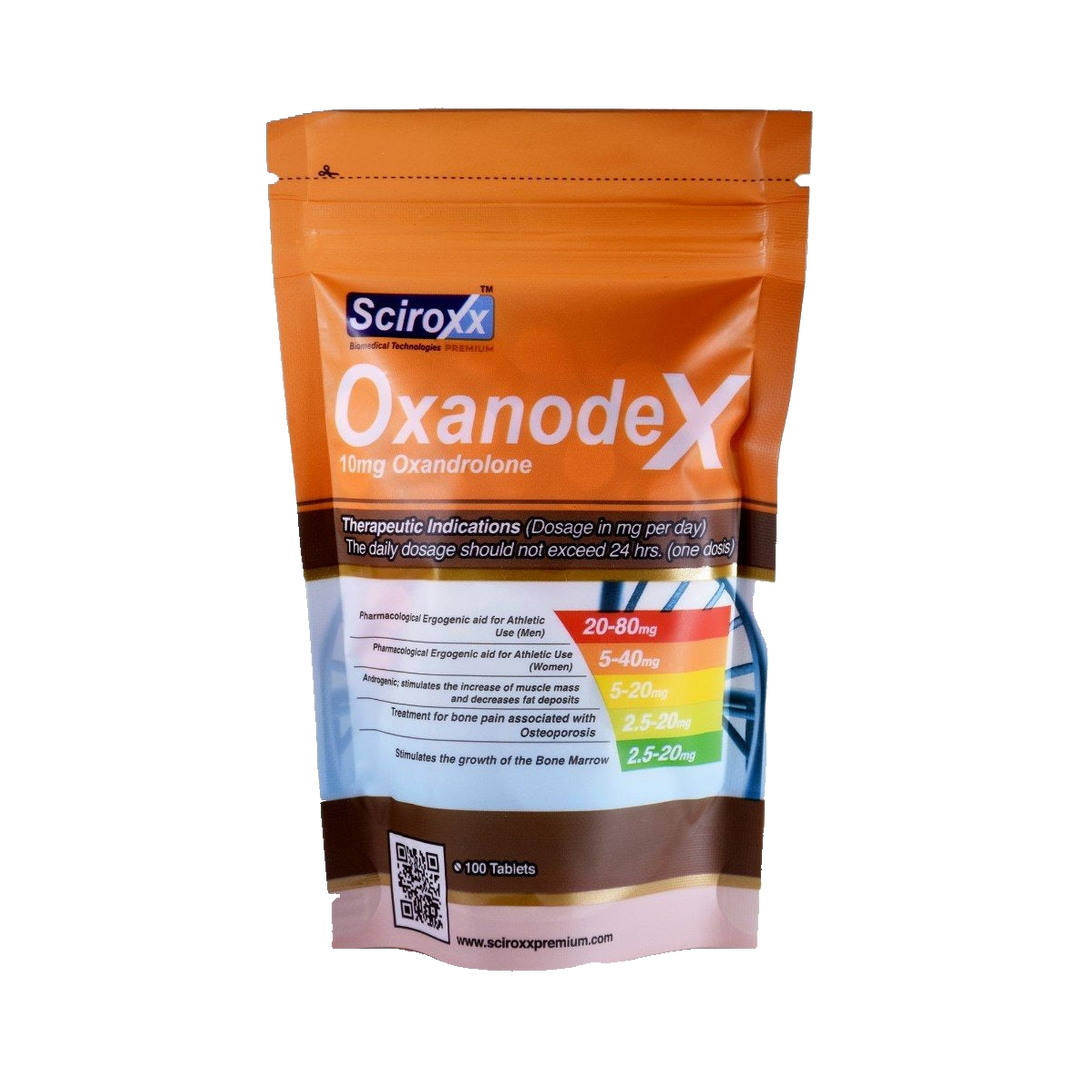 Oxandrolona 10 mg Oxanodex 100 Tabletas - SCIROXX