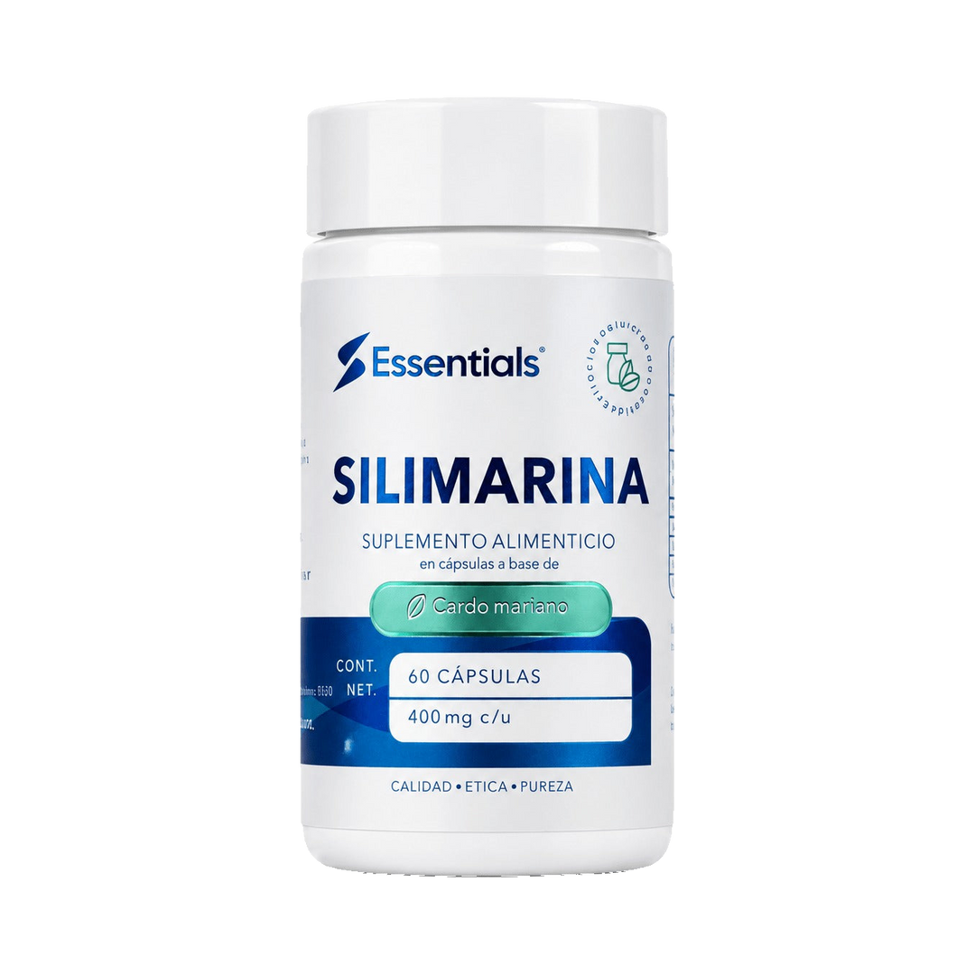 Silimarina 400mg 60 Cápsulas - ESSENTIALS
