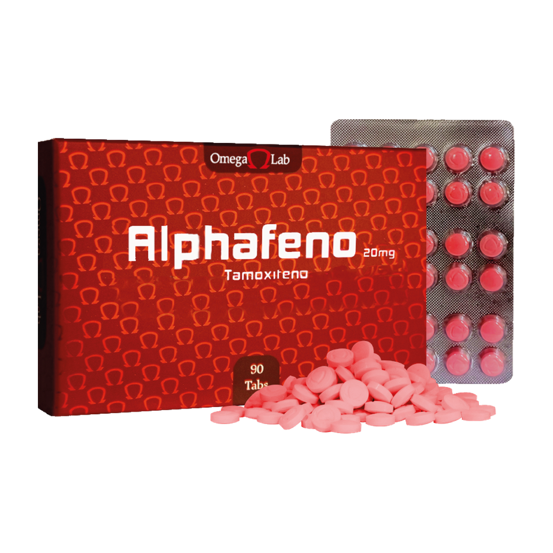 Tamoxifeno 20 mg Alphafeno 30 Tabletas - OMEGA LAB