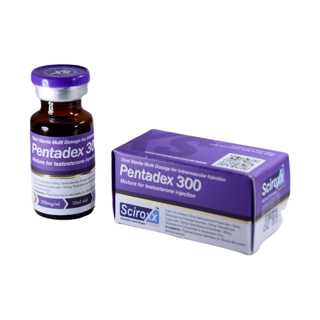 Testosterona Mix 300 mg/ml Pentadex Vial 10 ml SCIROXX