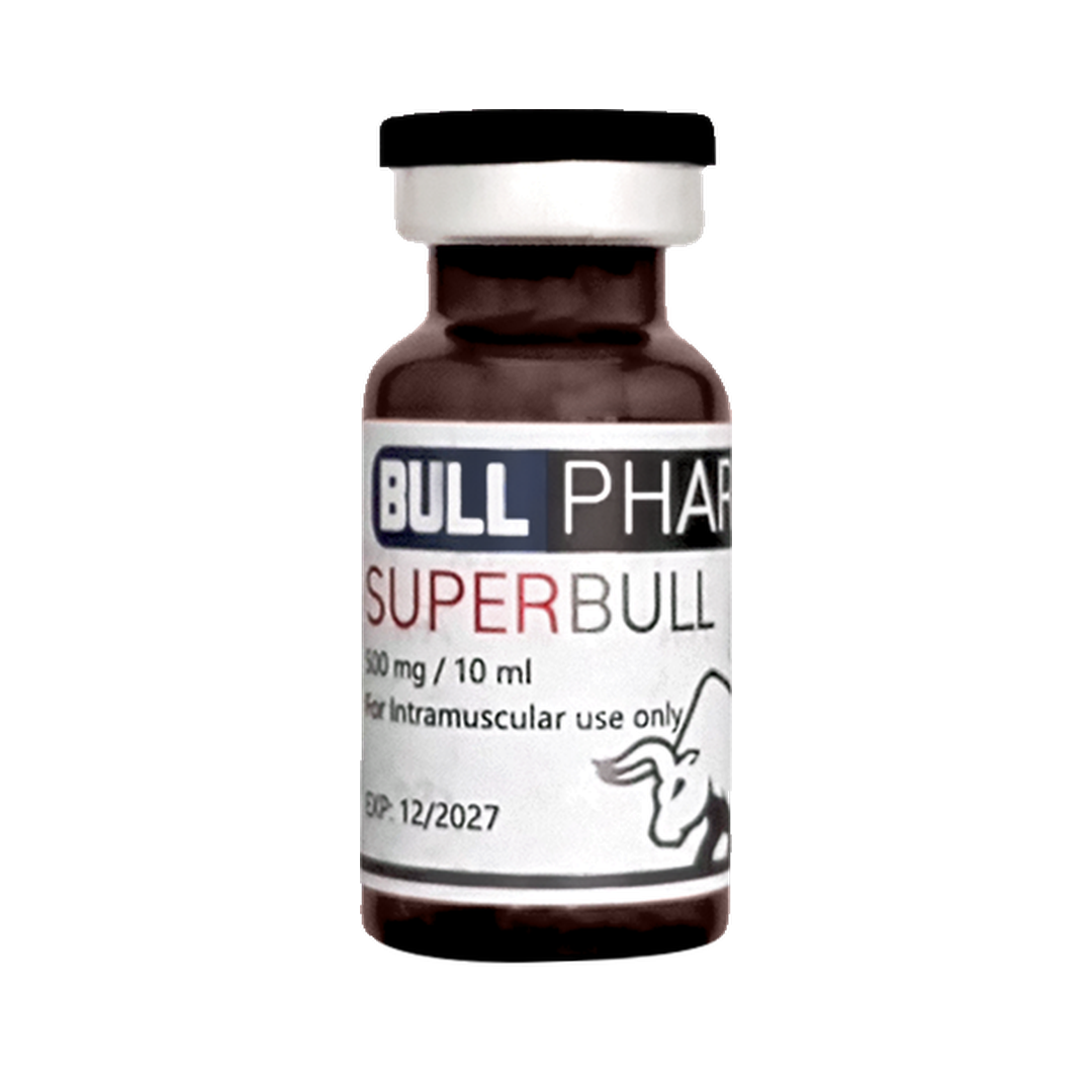 Testosterona Mix 4 Ésteres 500 mg/ml Superbull Vial 10 ml - BULL PHARMA