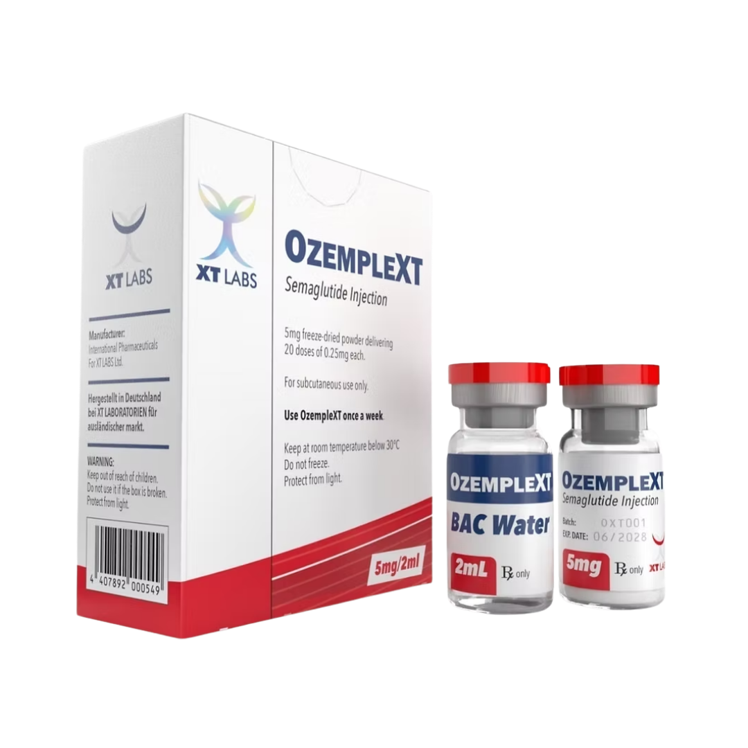 OzempleXT Semaglutida Inyectable XT Labs 5mg/2ml | Péptido GLP-1 para Control de Peso
