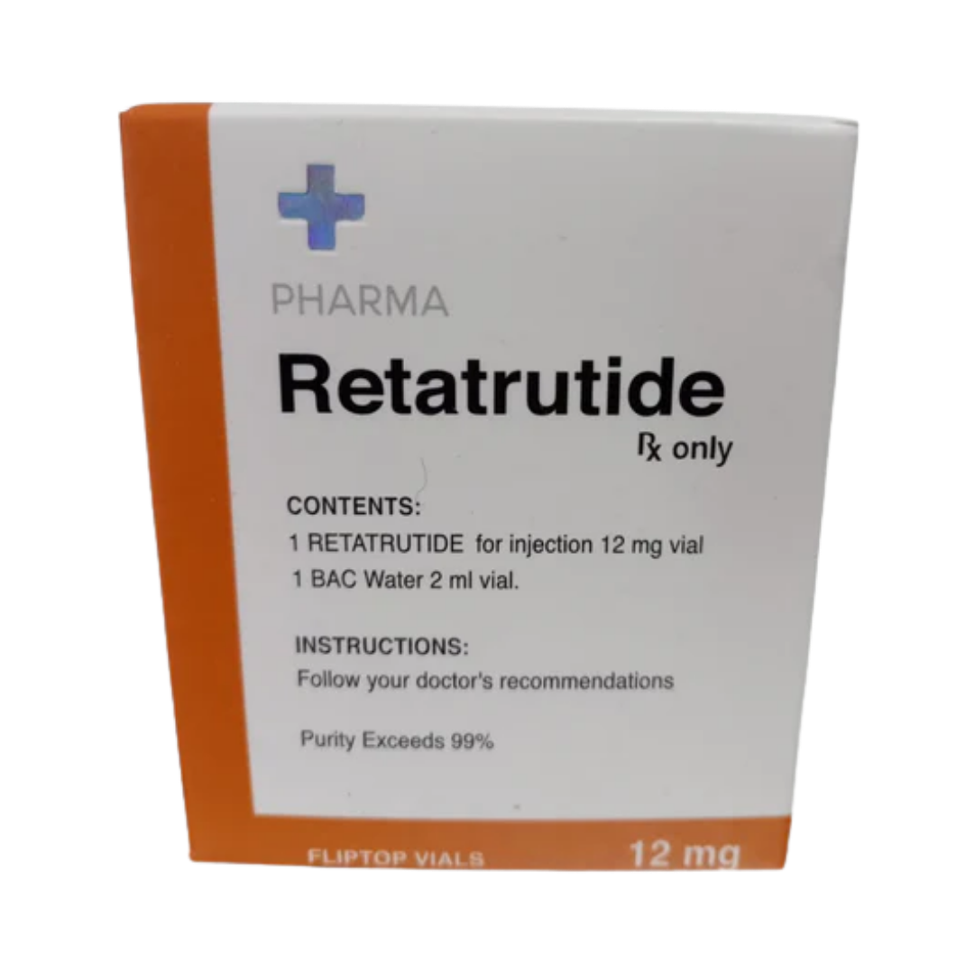 Retatrutide 12mg + Pharma | Péptido para Control de Peso y Metabolismo