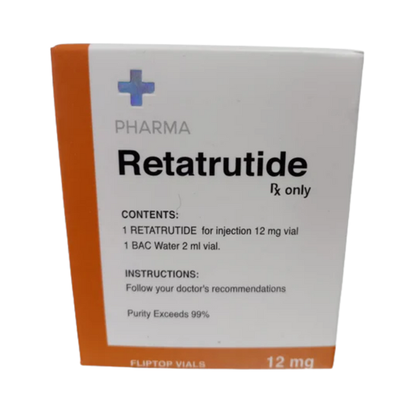 Retatrutide 12mg Péptido Control de Peso - + PHARMA