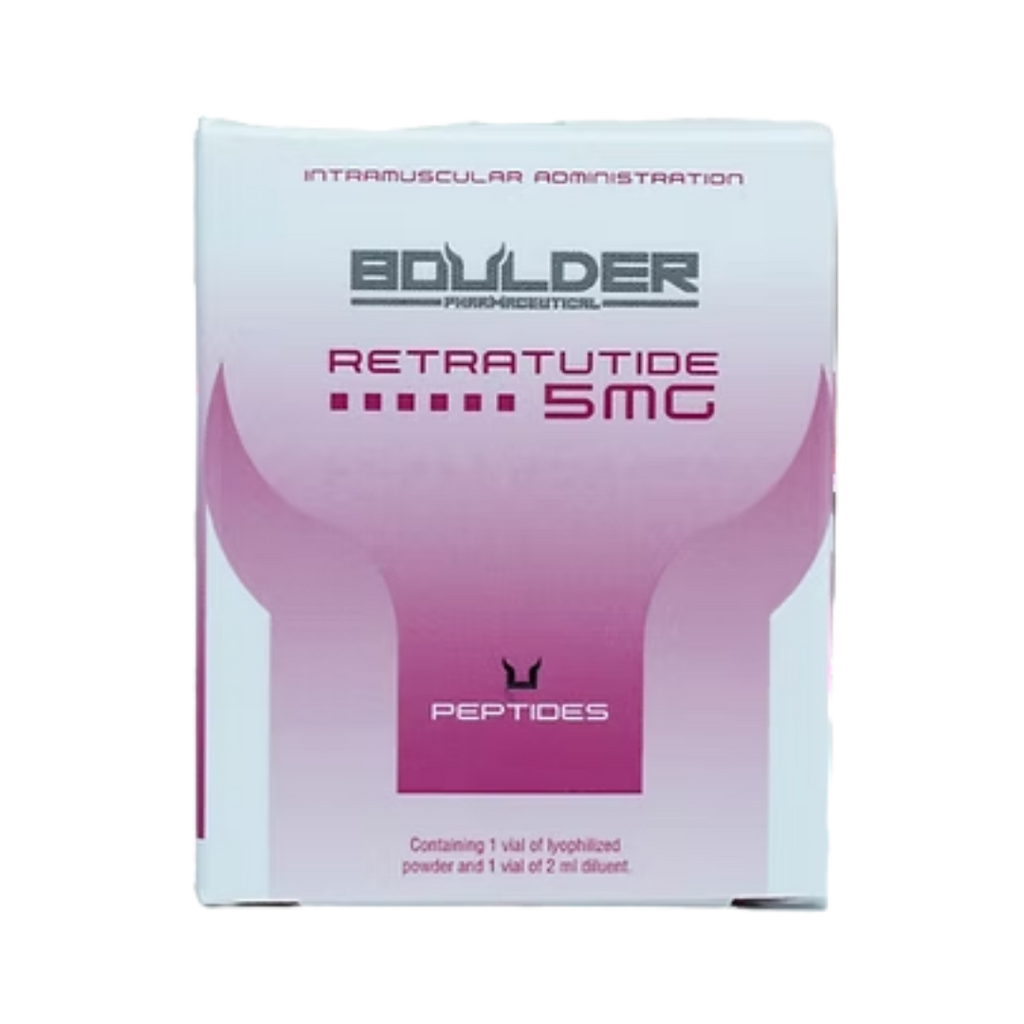 Retatrutide 5mg | Boulder Pharmaceutical | Péptido para Control de Peso y Metabolismo