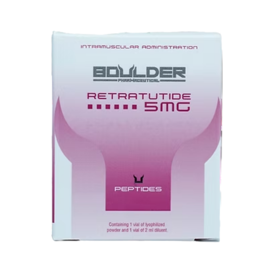 Retatrutide 5mg | Boulder Pharmaceutical | Péptido para Control de Peso y Metabolismo