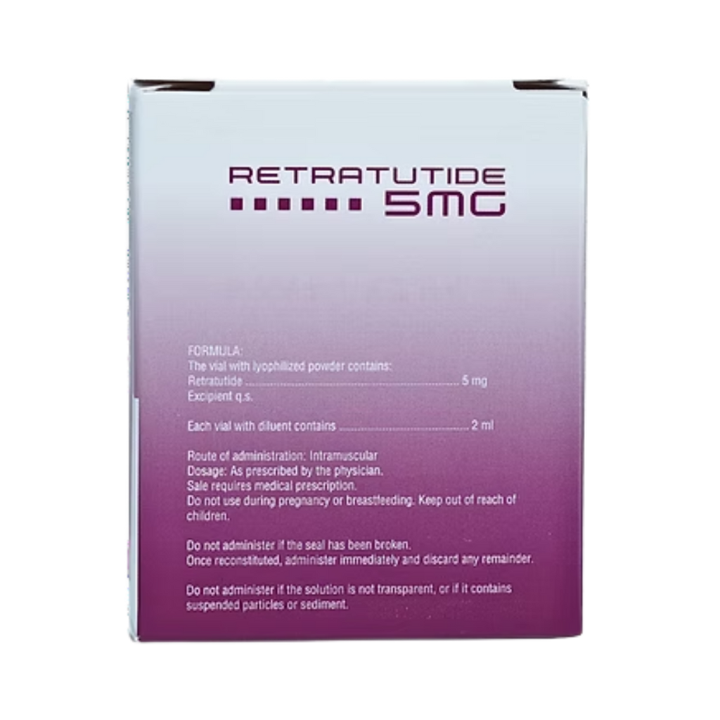 Retatrutide 5mg | Boulder Pharmaceutical | Péptido para Control de Peso y Metabolismo