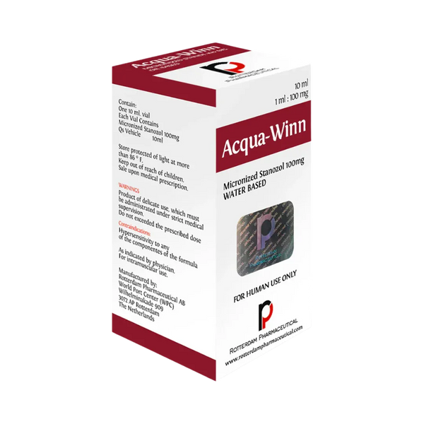 Stanozolol Winstrol Micronizado 100mg Vial 10ml Base Agua - ROTTERDAM PHARMACEUTICAL