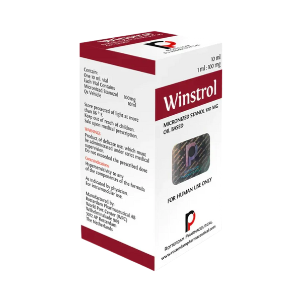 Stanozolol Winstrol Micronizado 100mg Vial 10ml Base Aceite - ROTTERDAM PHARMACEUTICAL