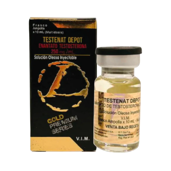 Testenat Depot Enantato de Testosterona 250mg - LANDERLAN 10ml
