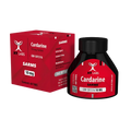 El envase rojo y negro de Cardarine - XT LABS de Get Fit México presenta XT Labs y Cardarine 10 mg Tablet en una caja rectangular, detallando el agente activo. El frasco refleja este diseño, destacando el papel de Cardarine en el metabolismo de las lipoproteínas a través de la activación del receptor PPAR.