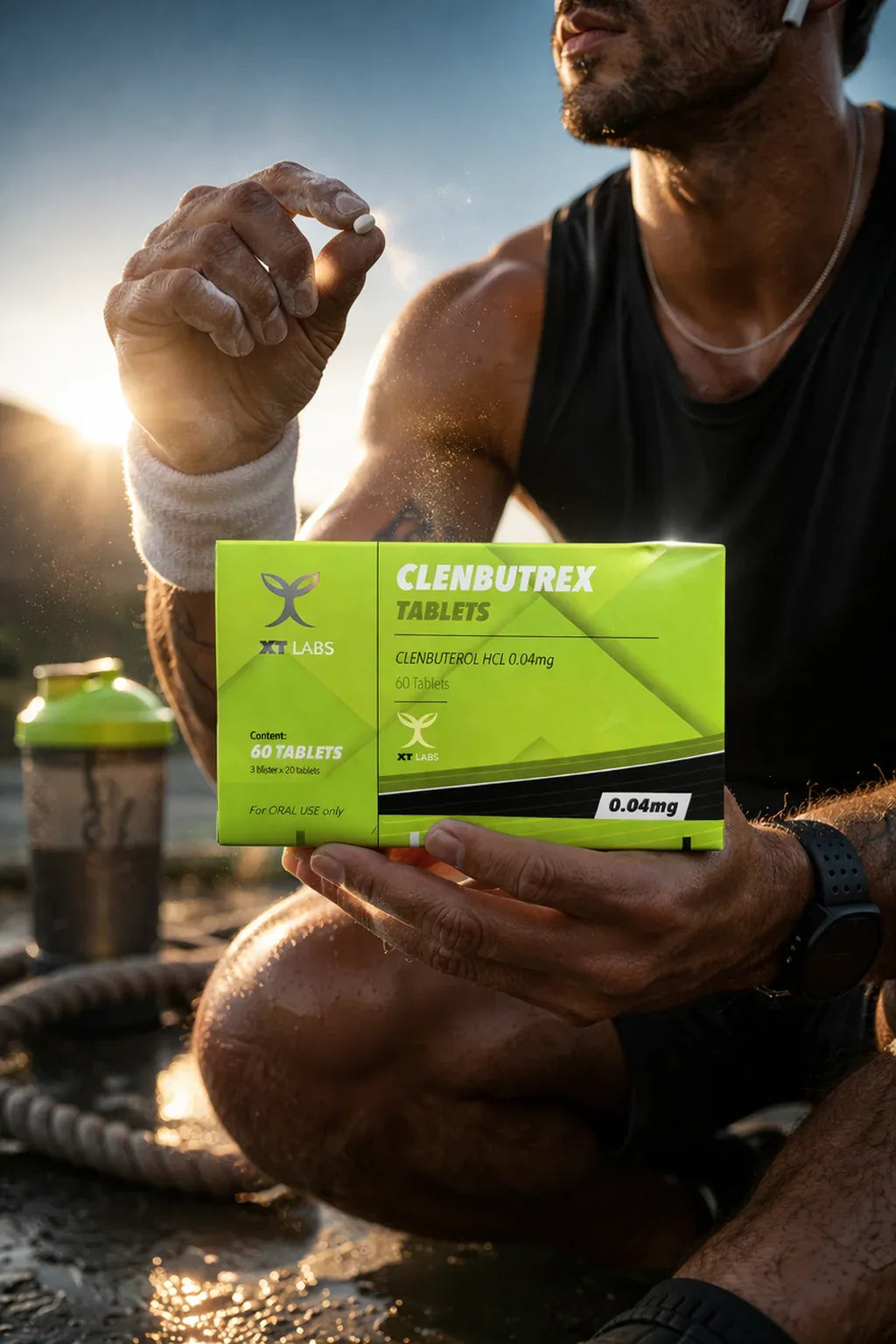 Clenbuterol 40mcg Clenbutrex 60 Tabs - XT LABS