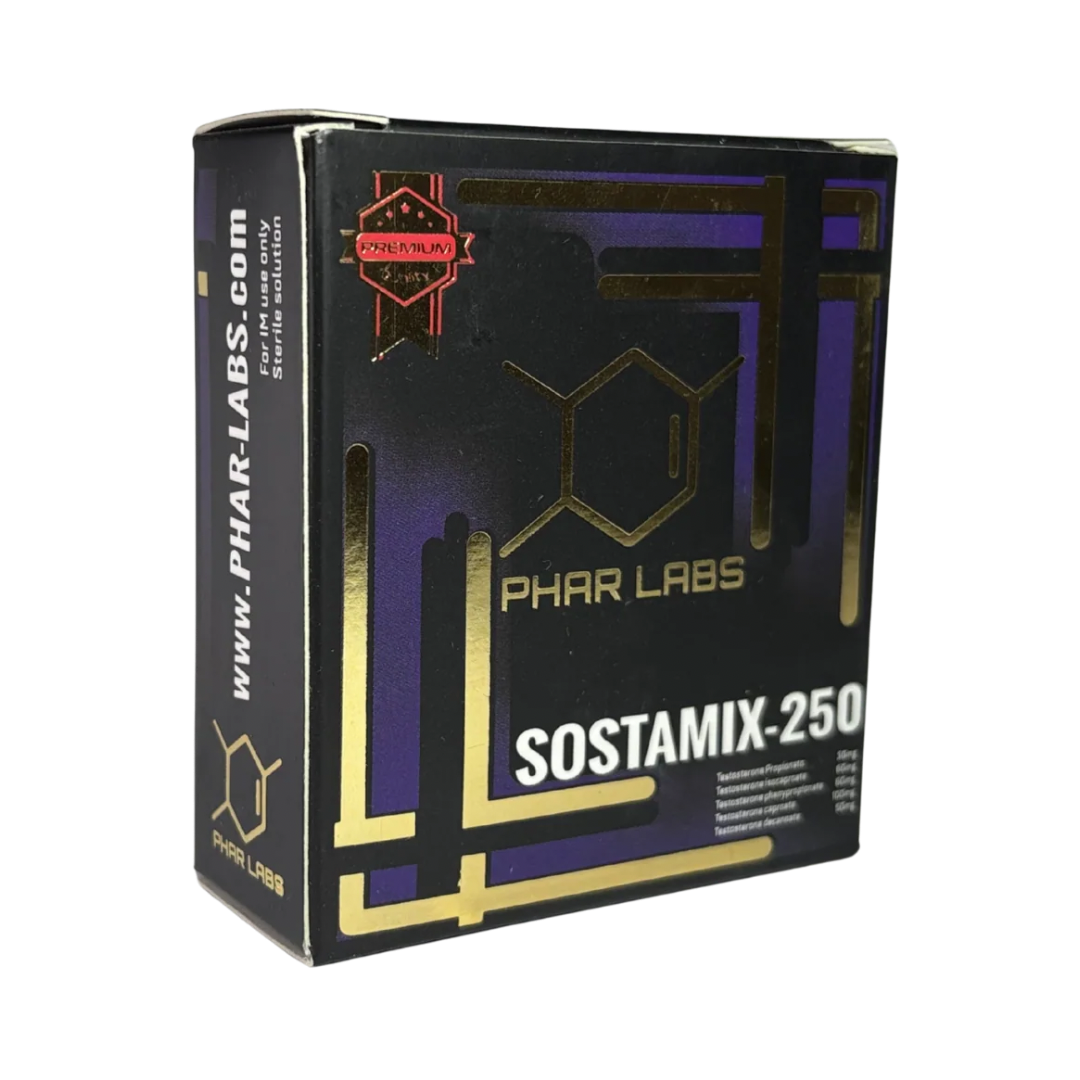 Mezcla Testosterona 250mg Sostamix 5 Ésteres - PHAR LABS PREMIUM