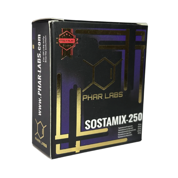 Mezcla Testosterona 250mg Sostamix 5 Ésteres - PHAR LABS PREMIUM