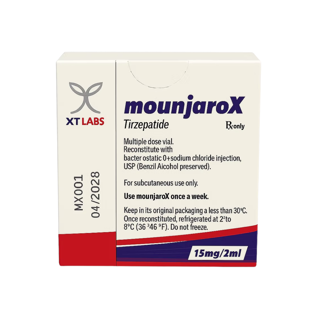 MounjaroX Tirzepatida 15mg/2ml | Péptido GIP/GLP-1 | XT Labs