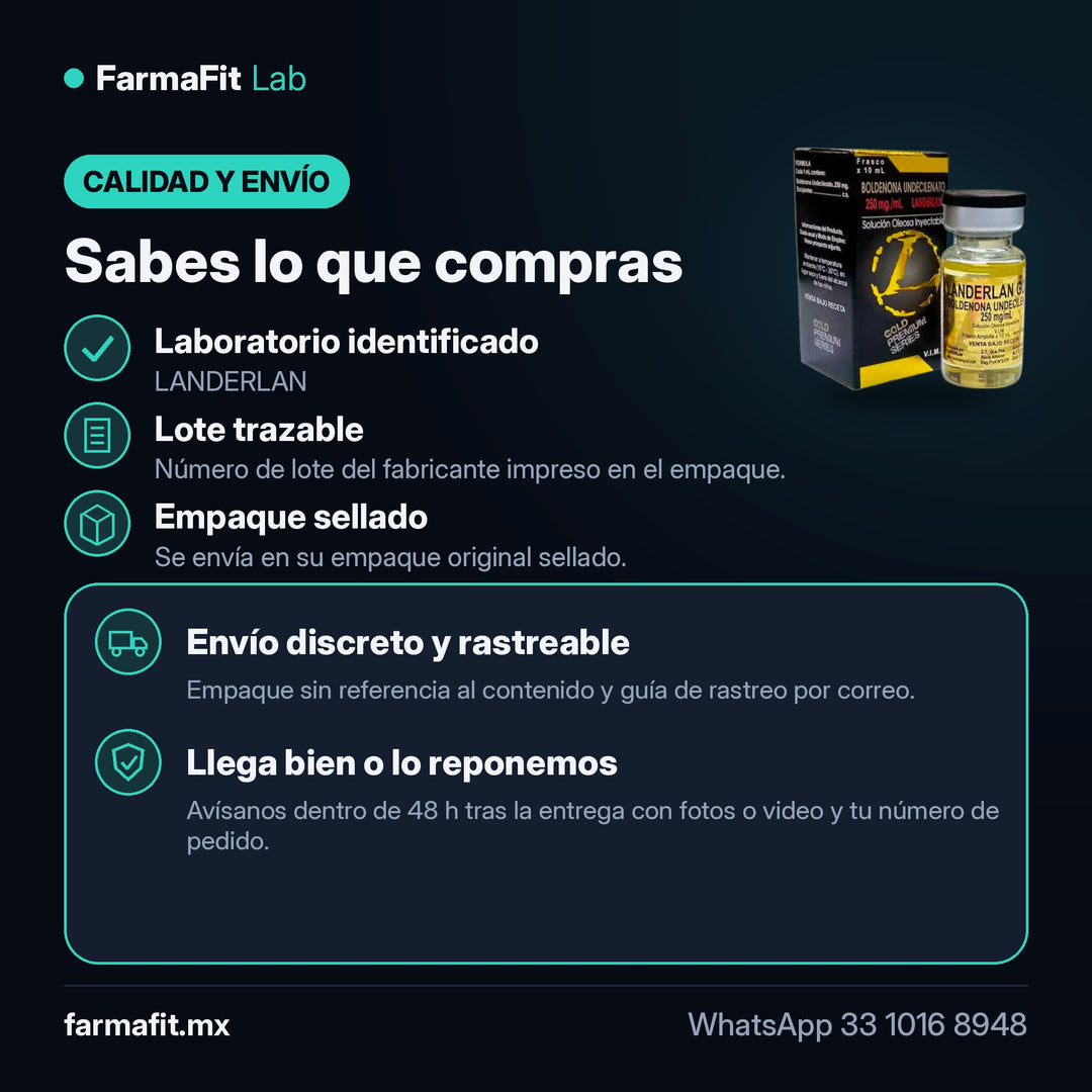 Calidad y envío: Boldenona Undecilenato - LANDERLAN – FarmaFit