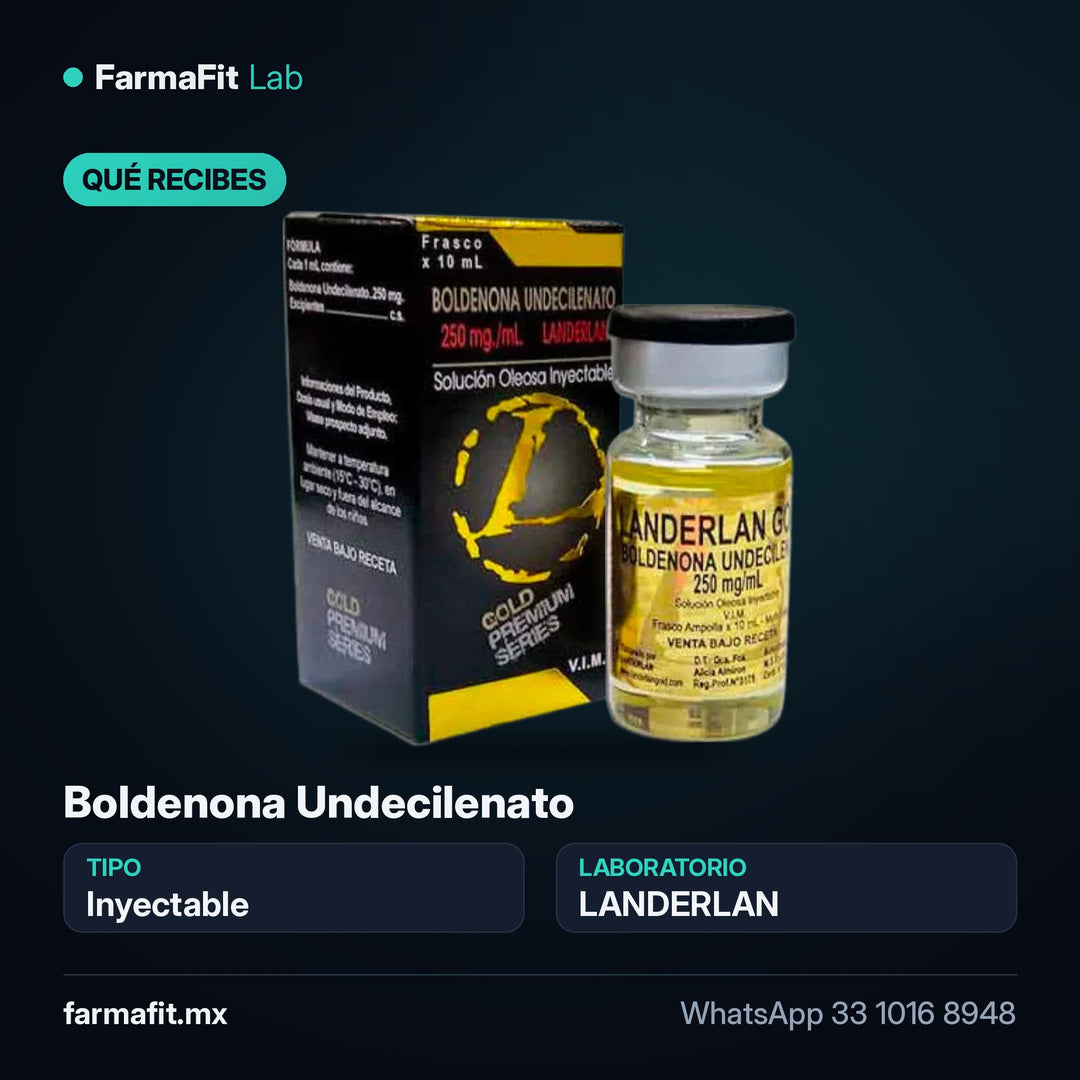 Qué recibes: Boldenona Undecilenato - LANDERLAN