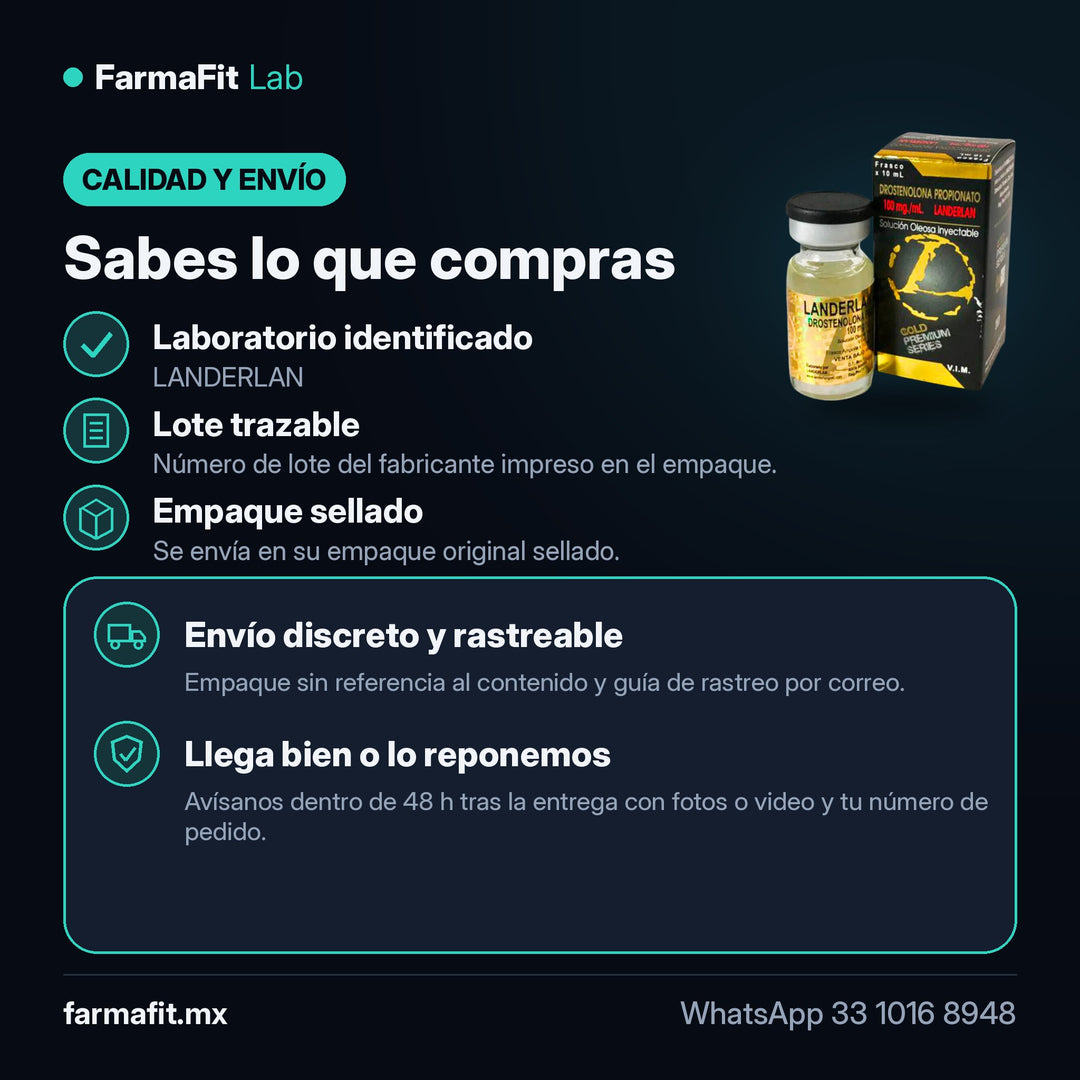 Calidad y envío: Drostanolona Masteron - LANDERLAN – FarmaFit