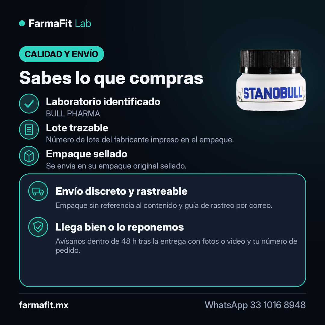 Calidad y envío: Estanozolol 10 mg Stanobull 100 Tabletas - BULL PHARMA – FarmaFit