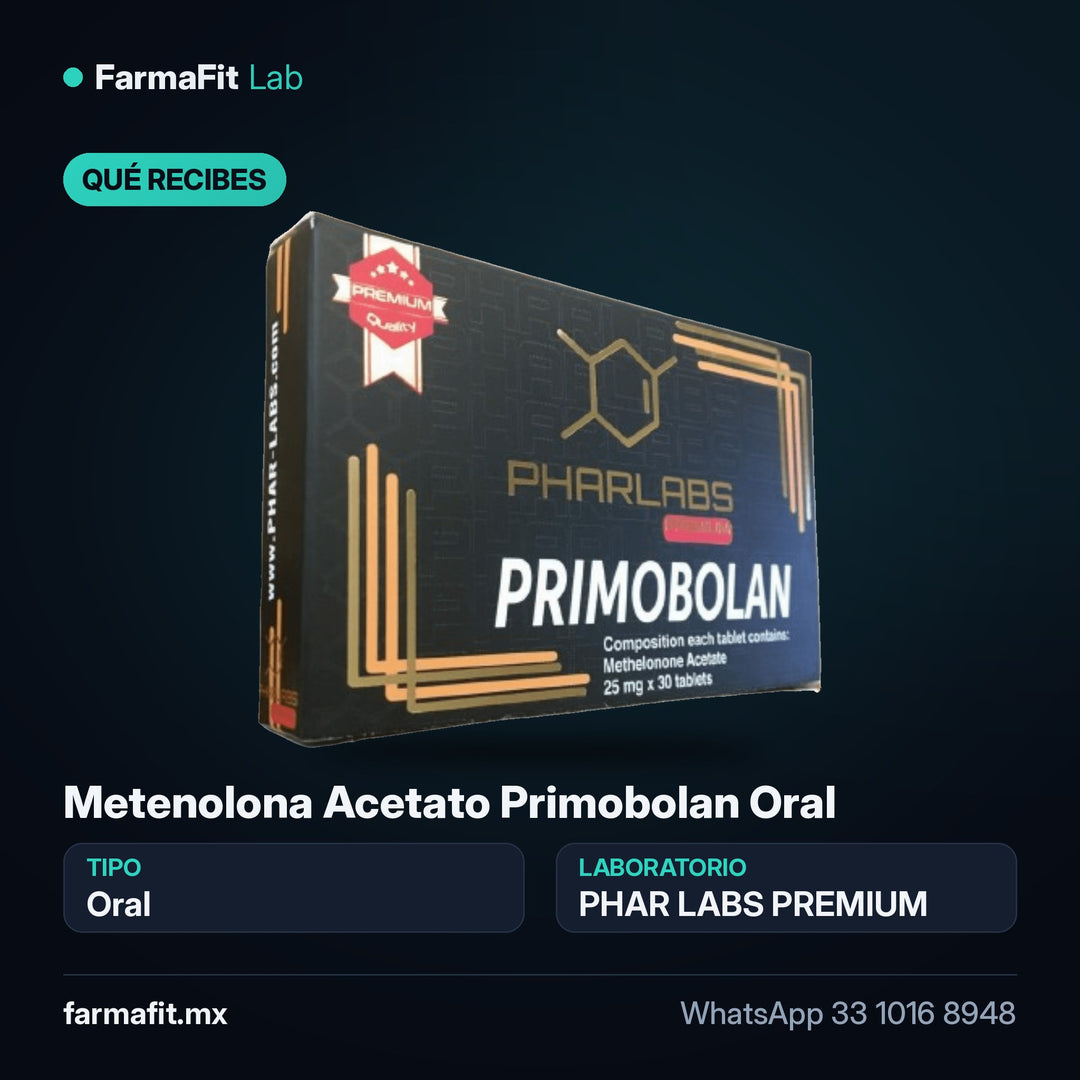 Qué recibes: Metenolona Acetato Primobolan Oral - PHAR LABS PREMIUM