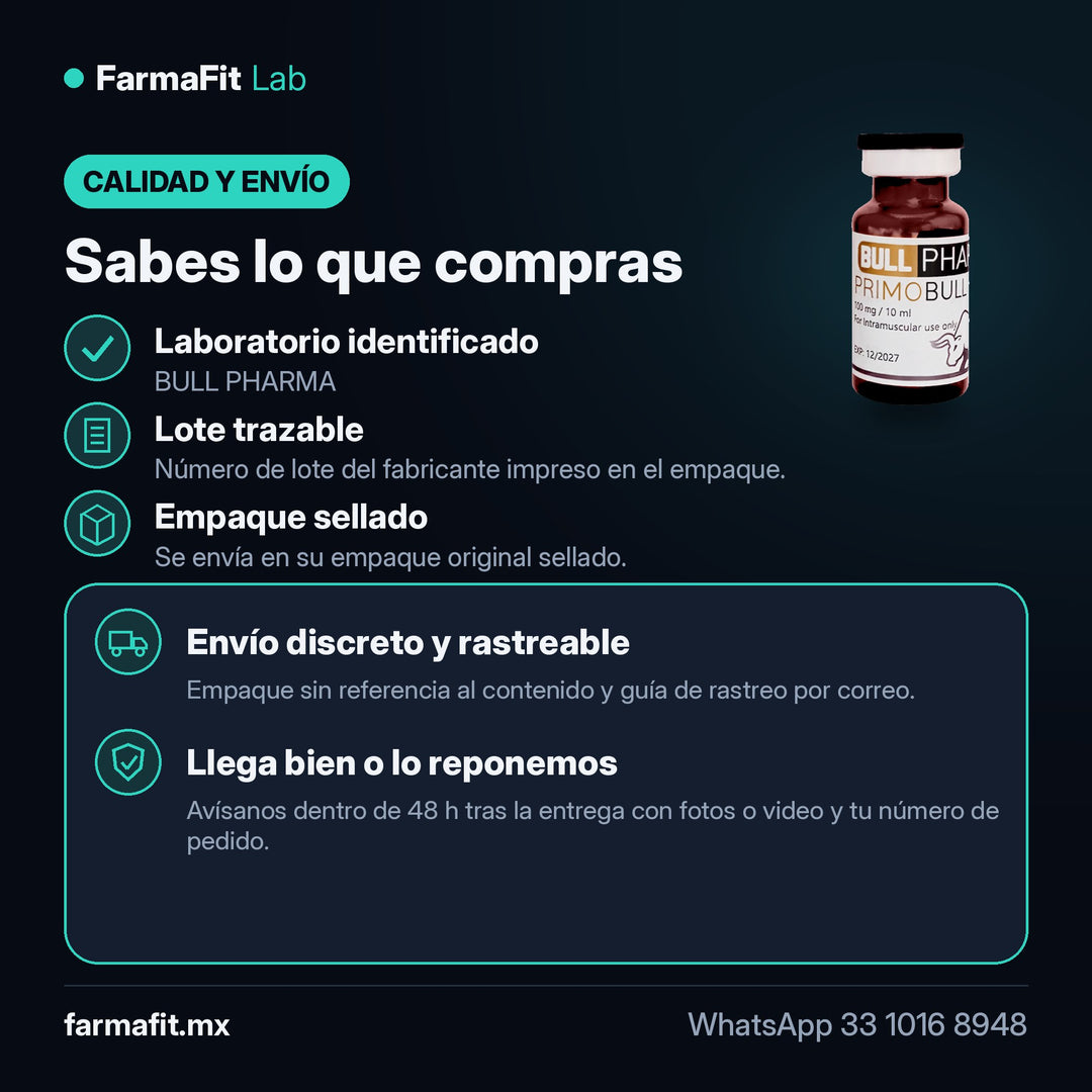 Calidad y envío: Metenolona Enantato 100 mg/ml Primobull Vial 10 ml - BULL PHARMA – FarmaFit
