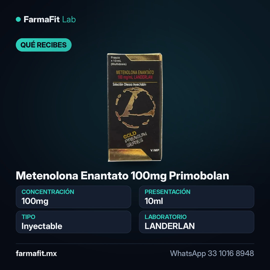 Qué recibes: Metenolona Enantato 100mg Primobolan - LANDERLAN 10ml