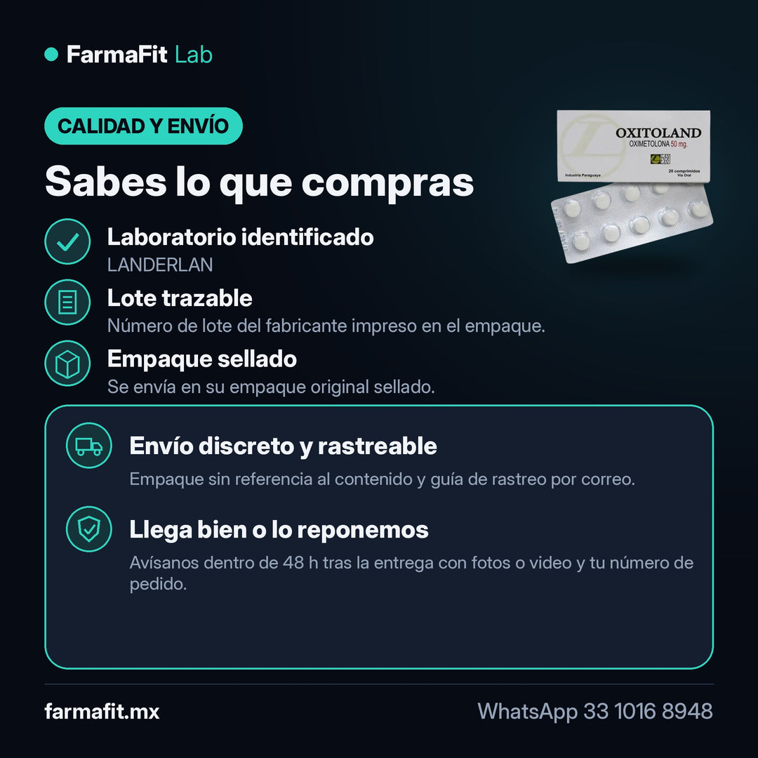 Calidad y envío: Oximetolona Oxitoland - LANDERLAN – FarmaFit