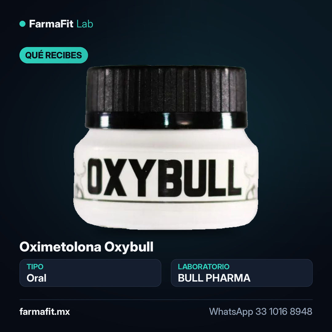 Qué recibes: Oximetolona Oxybull - BULL PHARMA