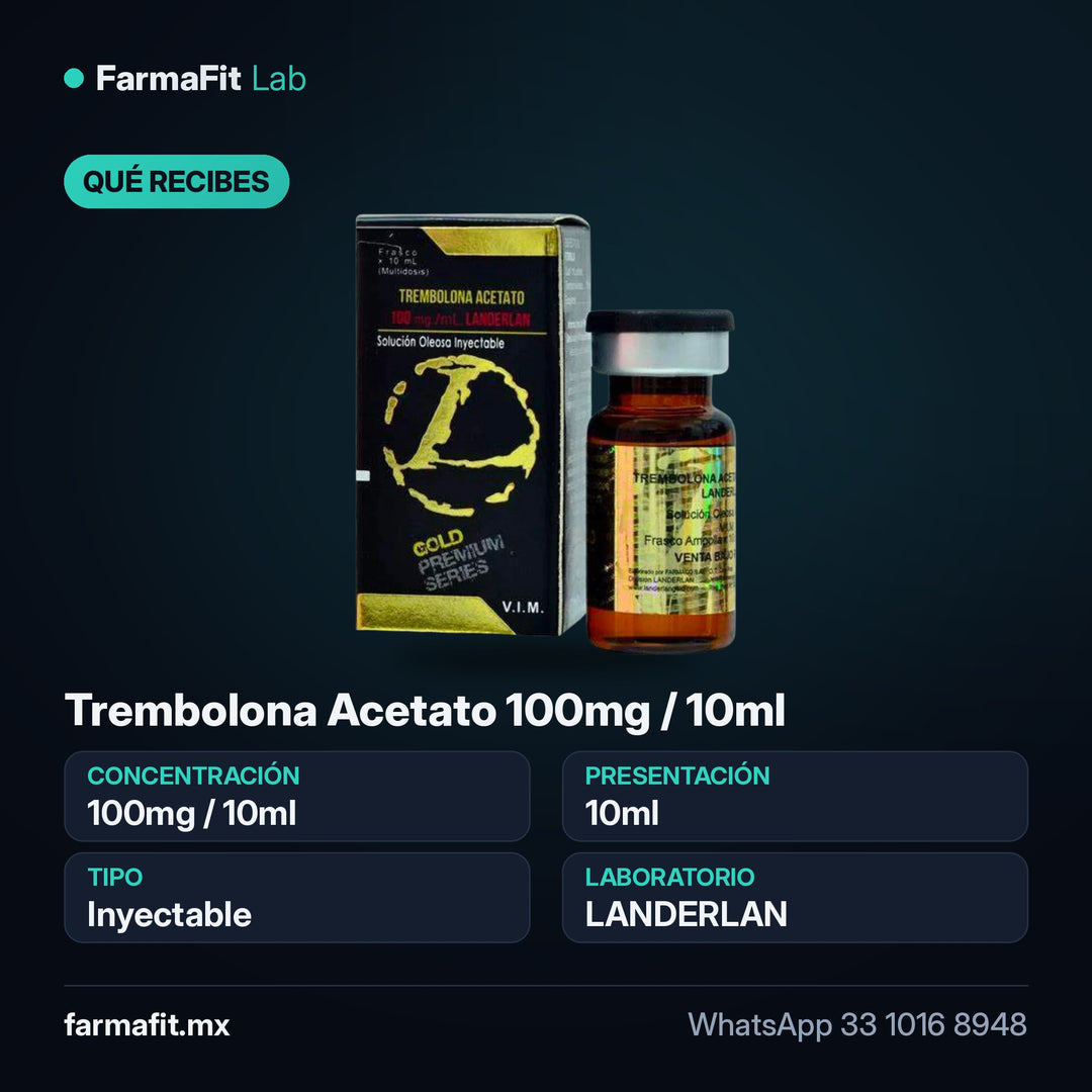 Qué recibes: Trembolona Acetato 100mg / 10ml - LANDERLAN
