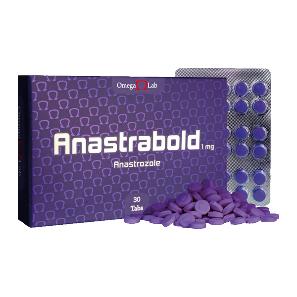 Anastrozol 1 mg Anastrabold 30 Tabletas - OMEGA LAB