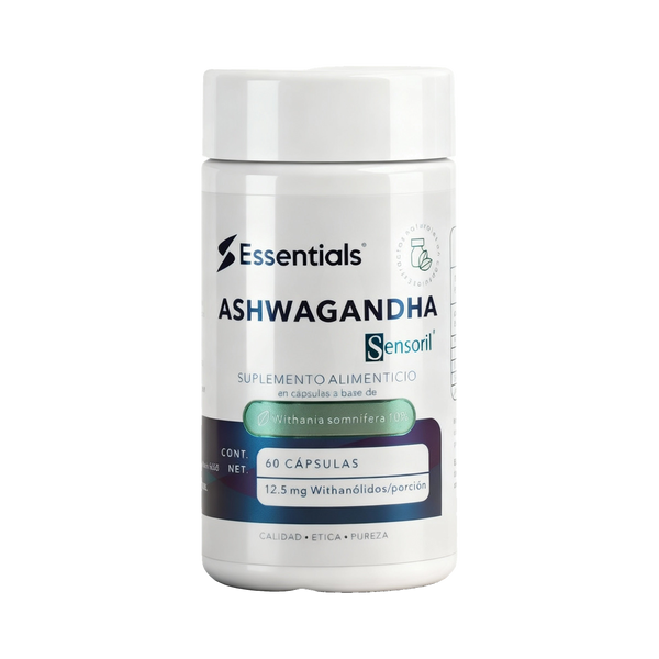 Ashwagandha Sensoril 10% 60 Cápsulas - ESSENTIALS