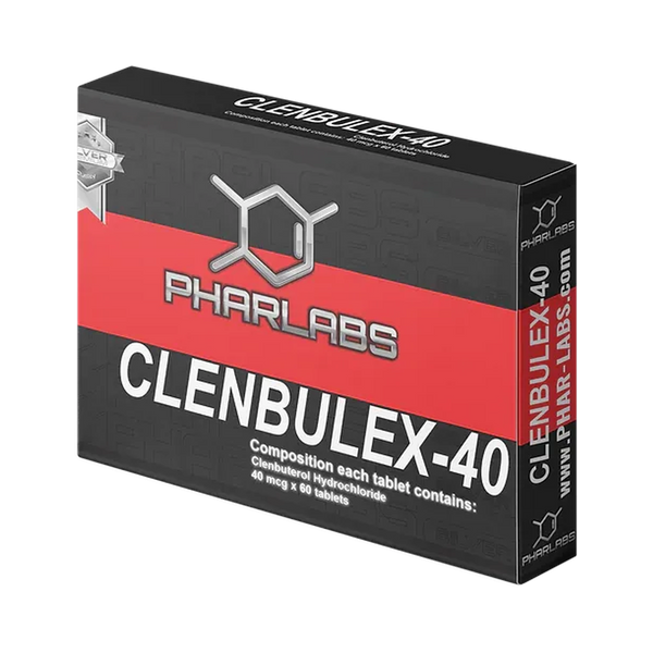 Clenbuterol 40mcg Clenbulex 60 Tabs - PHAR LABS