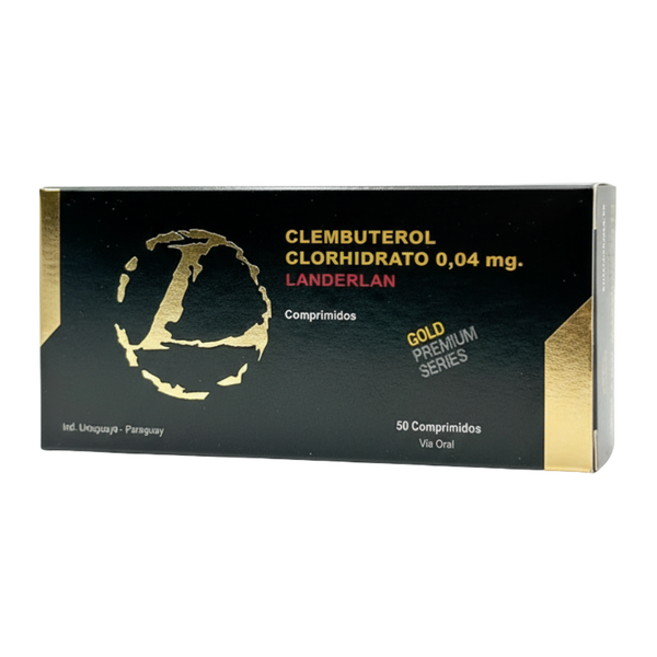 Clenbuterol Clorhidrato 0.04mg 50 Tabletas - LANDERLAN