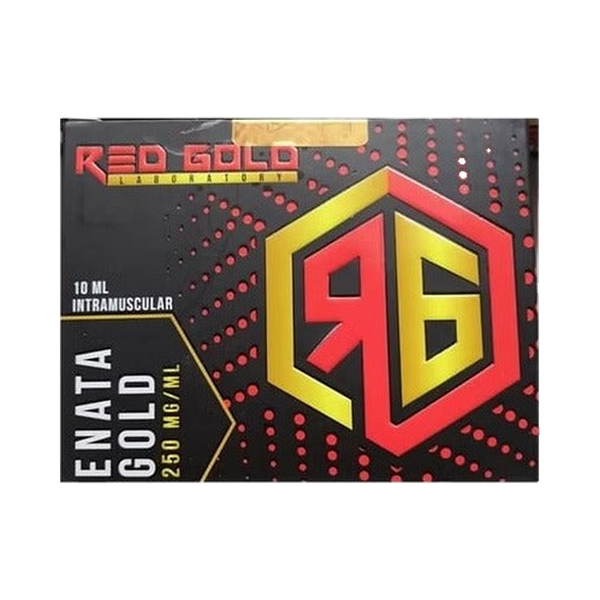 Enantato de Testosterona 250 mg/ml Enata Gold Vial 10 ml - RED GOLD