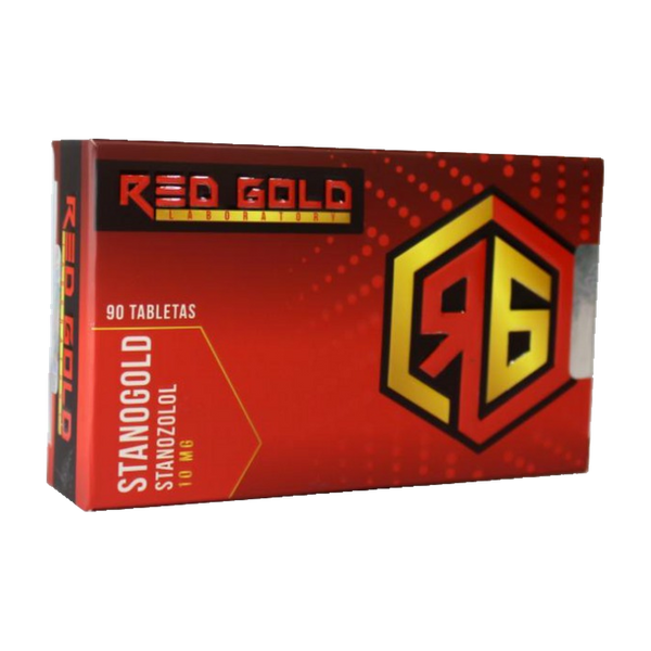 Estanozolol 10 mg Stanogold 90 Tabletas - RED GOLD