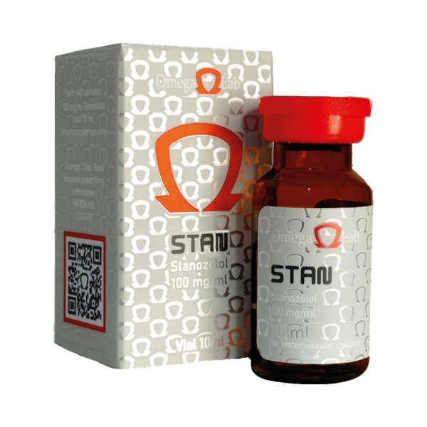 Estanozolol inyectable 100 mg/ml Stan Vial 10 ml - OMEGA LAB
