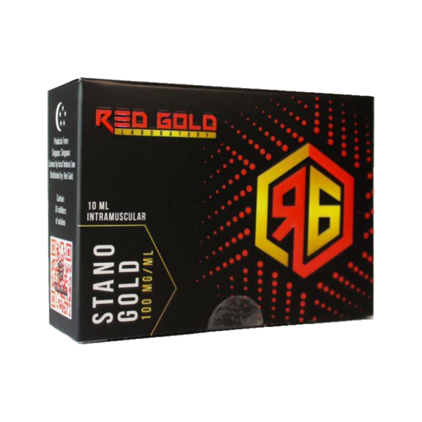 Estanozolol inyectable 100 mg/ml Stano Gold Vial 10 ml - RED GOLD