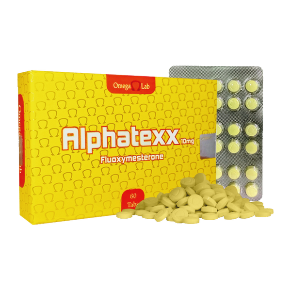 Fluoximesterona 10 mg Alphatexx 60 Tabletas - OMEGA LAB
