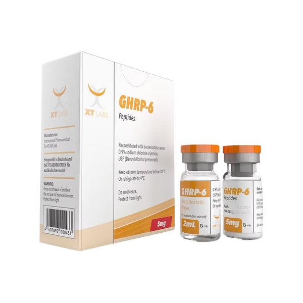 GHRP-6 5mg/2ml Péptido Secretagogo GH - XT LABS