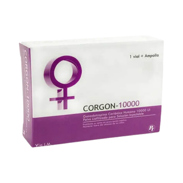 HCG Gonadotropina 10000UI CORGON - PHARMATECH PCT