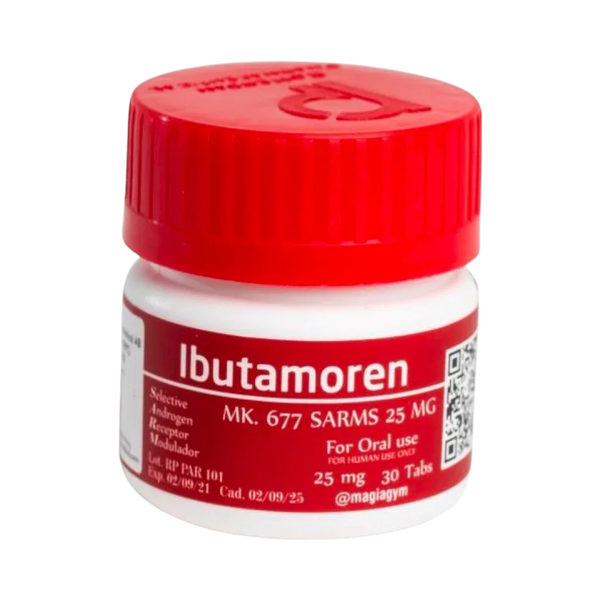 Ibutamoren MK-677 25mg 30 Tabs Secretagogo GH - ROTTERDAM PHARMACEUTICAL