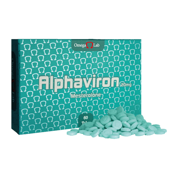 Mesterolona 20 mg Alphaviron 60 Tabletas - OMEGA LAB
